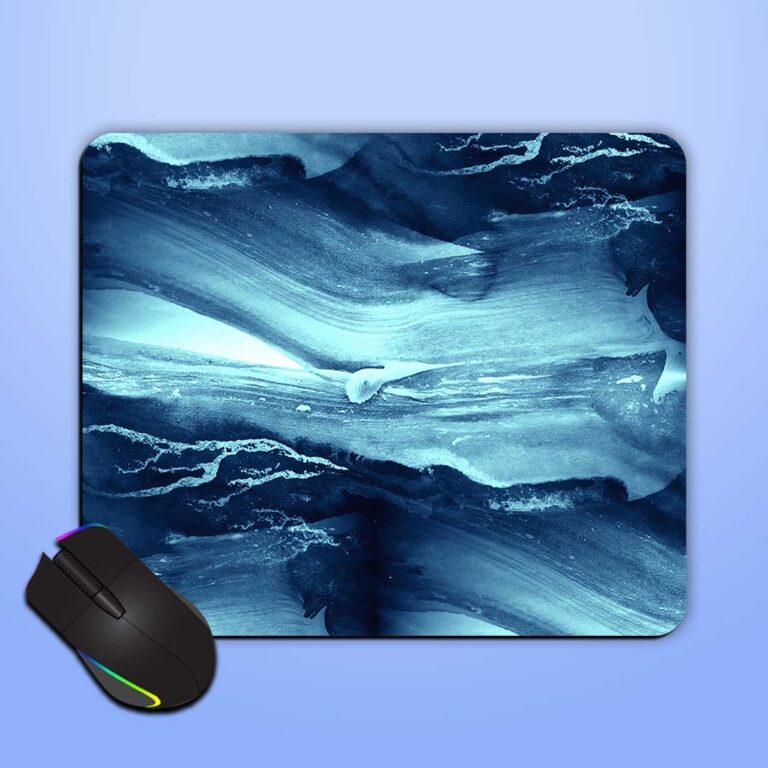 Abstract Paint Water Mouse Pad Zapvi