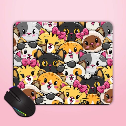 Seamless Pattern Cute Mouse Pad Zapvi