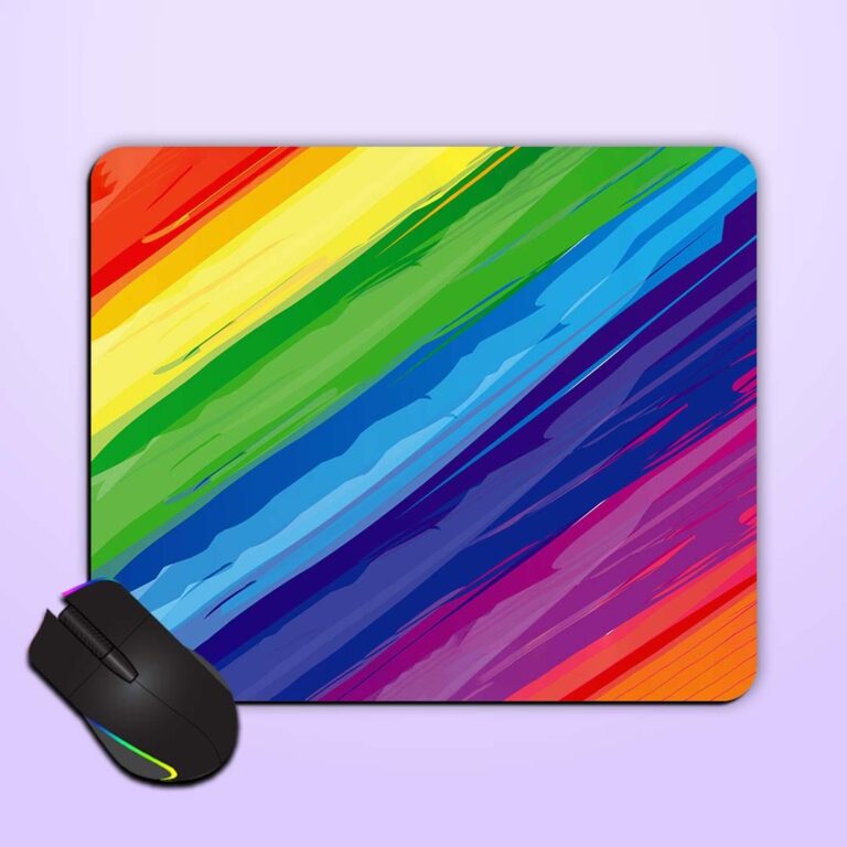 Colorful Vector Watercolor Mouse Pad Zapvi