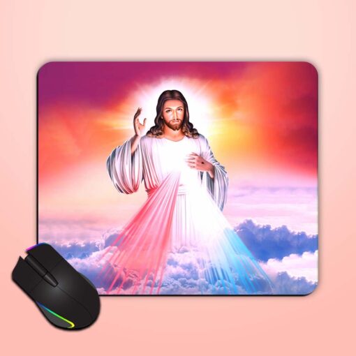 Divine Mercy Jesus Mouse Pad Zapvi
