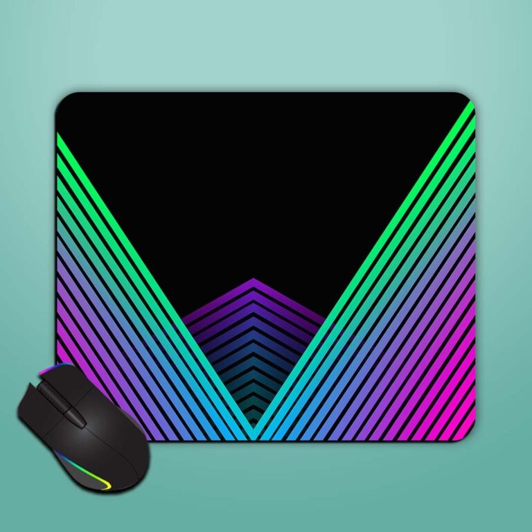Colorful Strips Mouse Pad Zapvi