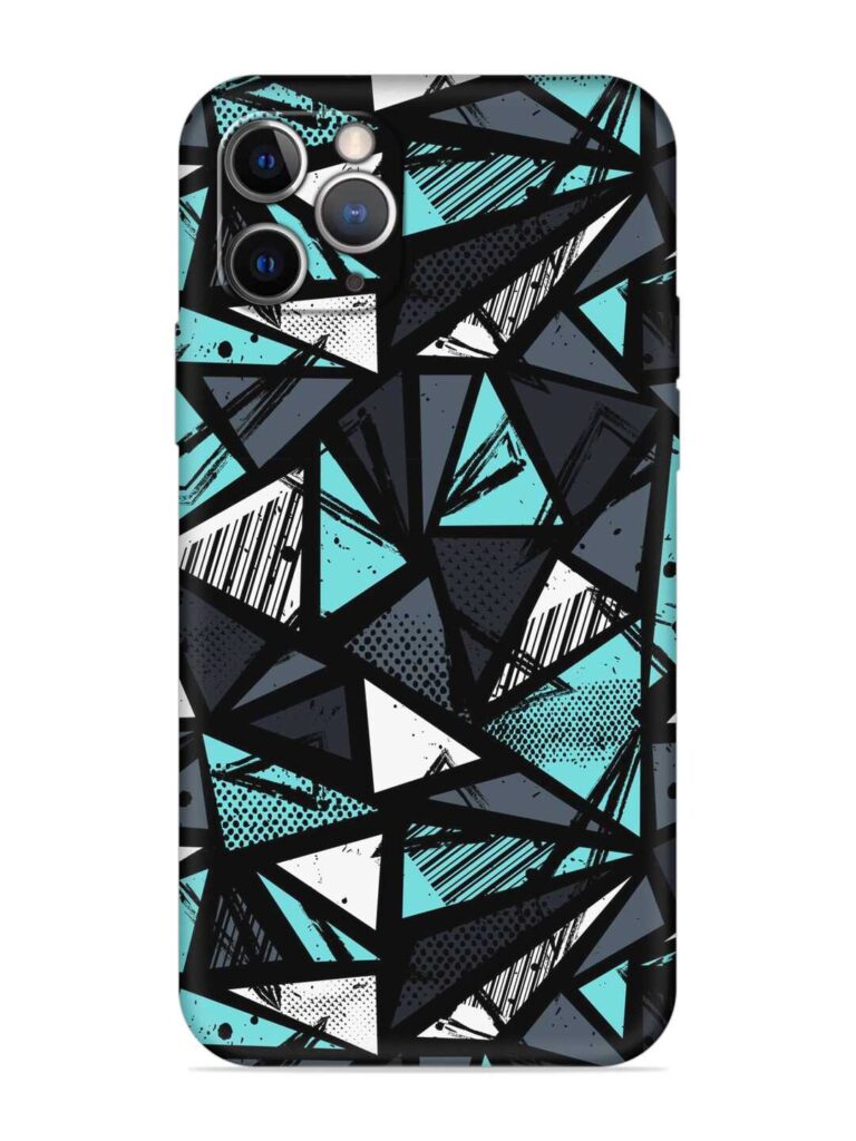 Abstract Seamless Soft Silicone Case for Apple Iphone 11 Pro Zapvi