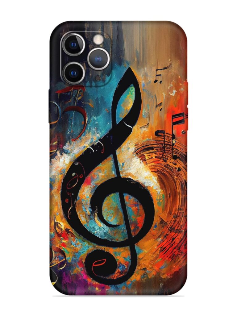 Music Notes Painting Soft Silicone Case for Apple Iphone 11 Pro Max Zapvi