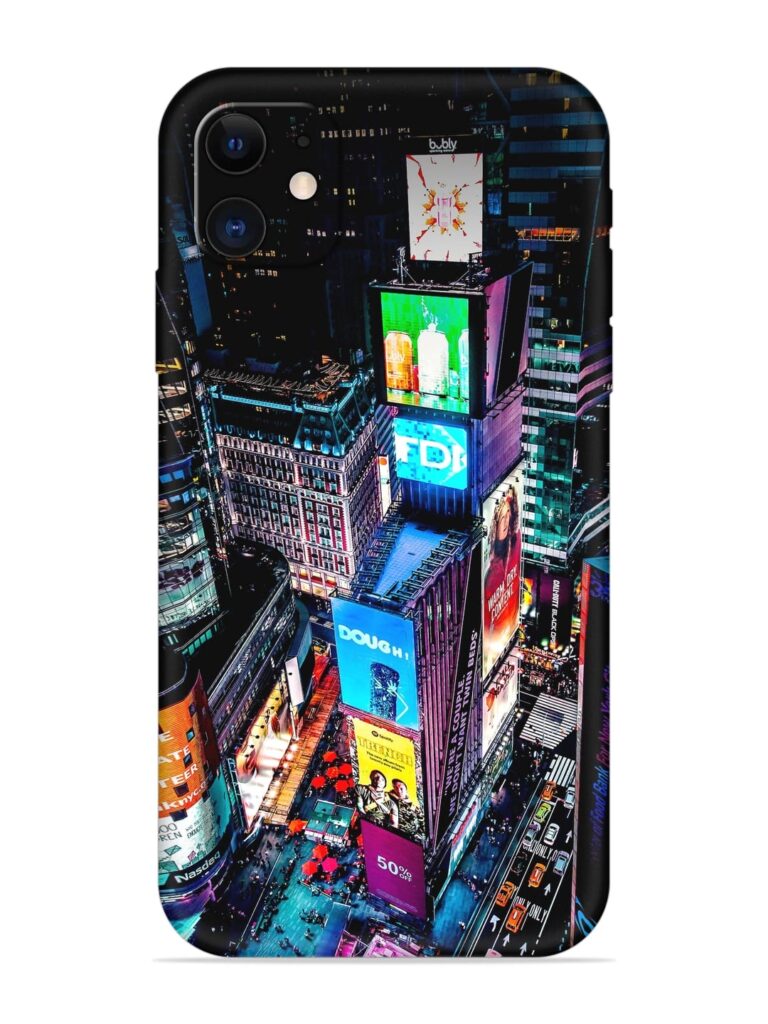 Times Square Soft Silicone Case for Apple Iphone 12 Zapvi