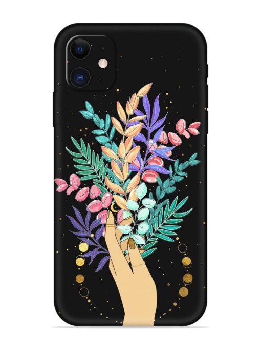 Just Flora Ii Soft Silicone Case for Apple Iphone 12 Zapvi
