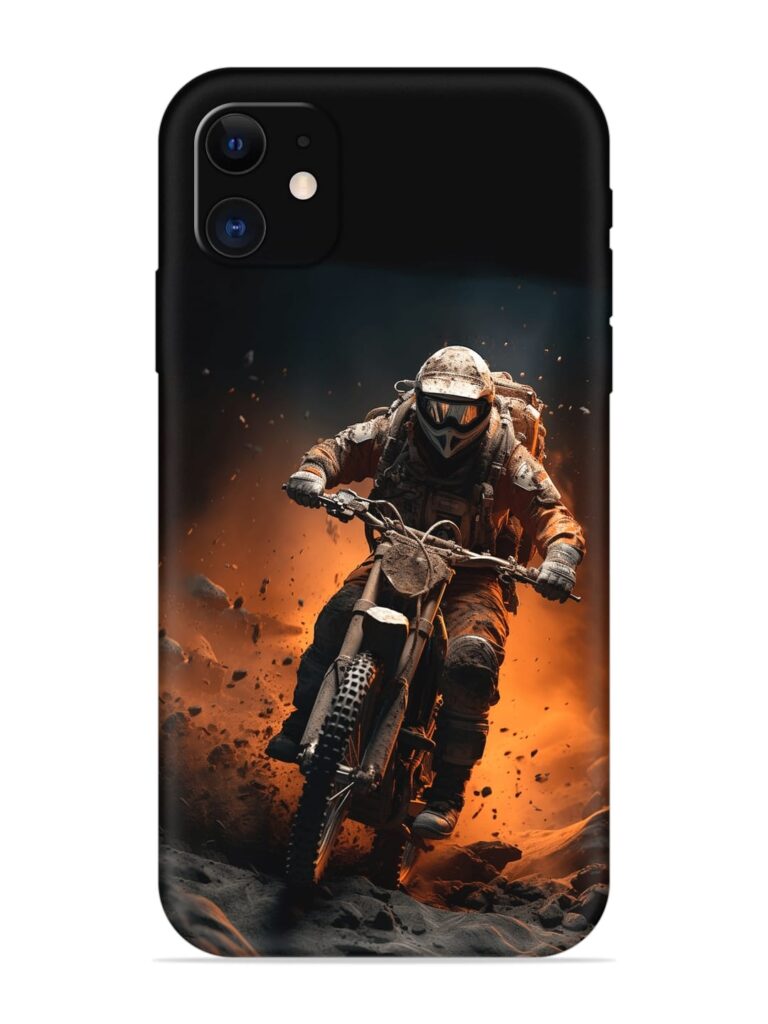Motorcycle Stunt Art Soft Silicone Case for Apple Iphone 12 Zapvi