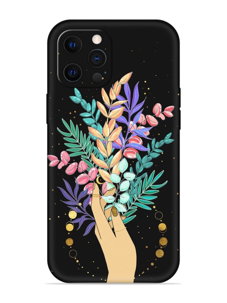 Just Flora Ii Soft Silicone Case for Apple Iphone 12 Pro Zapvi