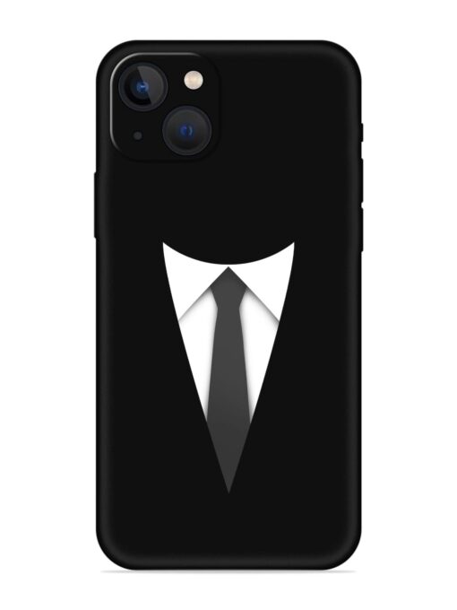 Dark Suit Soft Silicone Case for Apple Iphone 13 Mini Zapvi
