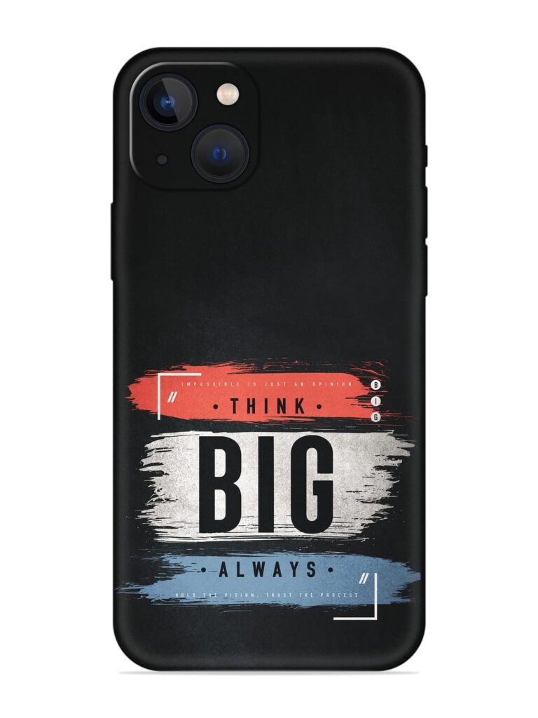 Think Big Always Soft Silicone Case for Apple Iphone 13 Mini Zapvi