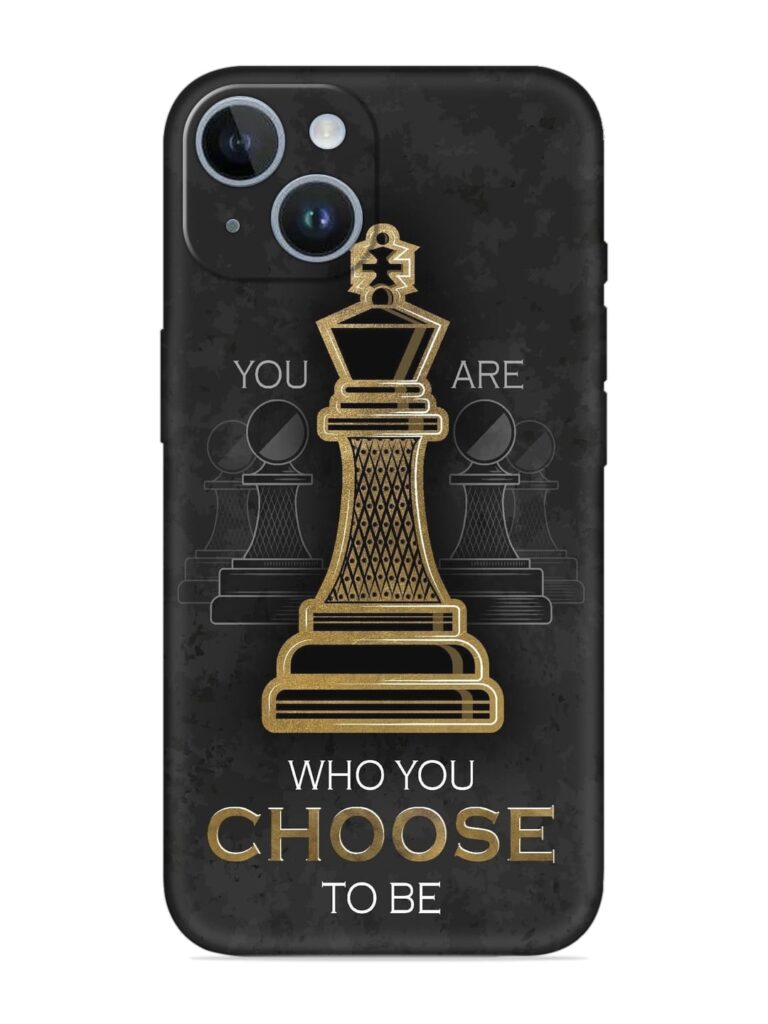You Are Who Soft Silicone Case for Apple iPhone 14 Plus Zapvi