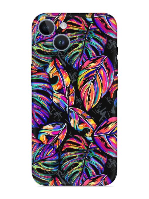 Tropical Seamless Vector Soft Silicone Case for Apple iPhone 14 Plus Zapvi