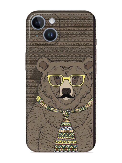 Grizzly Bear Soft Silicone Case for Apple iPhone 14 Plus Zapvi