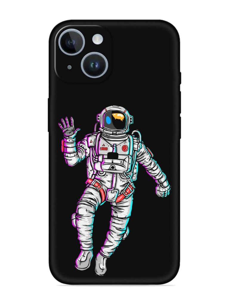 Spaceman Soft Silicone Case for Apple iPhone 14 Plus Zapvi
