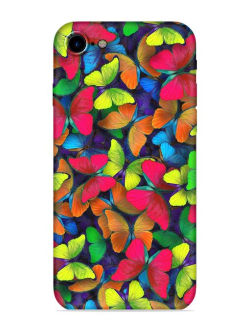 Colors Rainbow Pattern Soft Silicone Case for Apple Iphone 7 Zapvi
