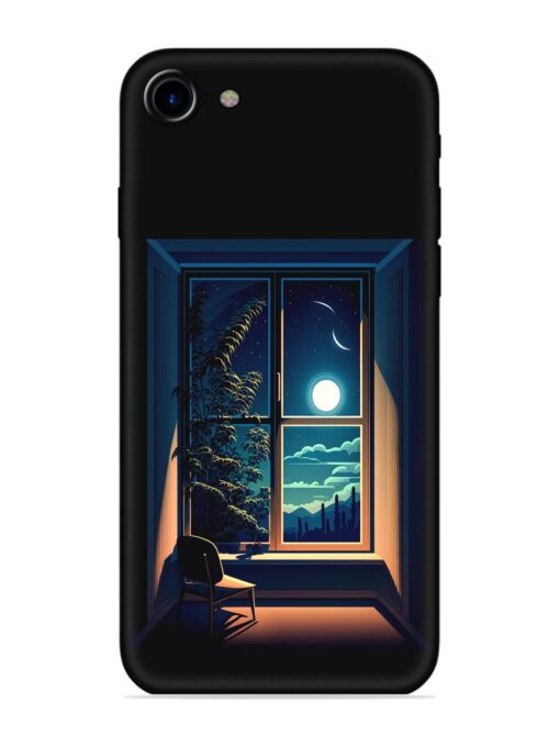 Night View At Window Soft Silicone Case for Apple Iphone 7 Zapvi