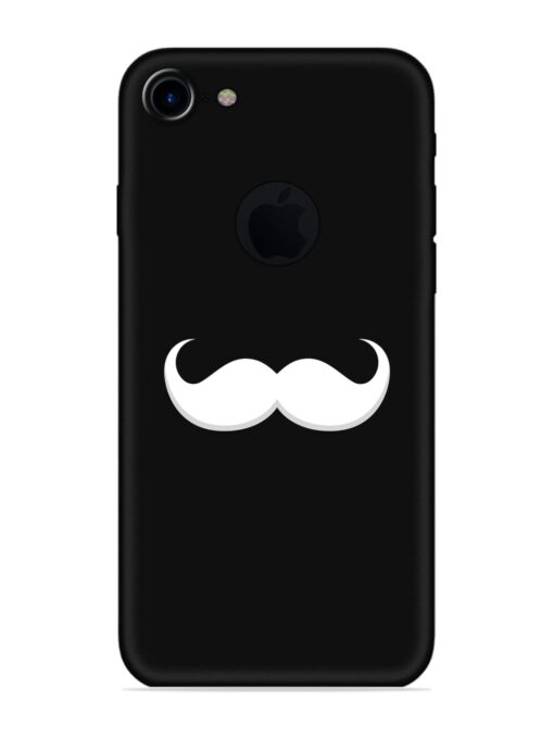Mustache Vector Soft Silicone Case for Apple iPhone 7 (Logo Cut) Zapvi