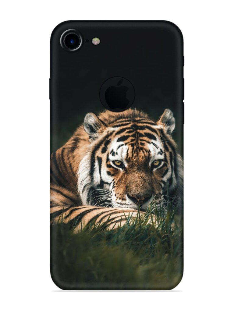 Tiger Soft Silicone Case for Apple iPhone 7 (Logo Cut) Zapvi