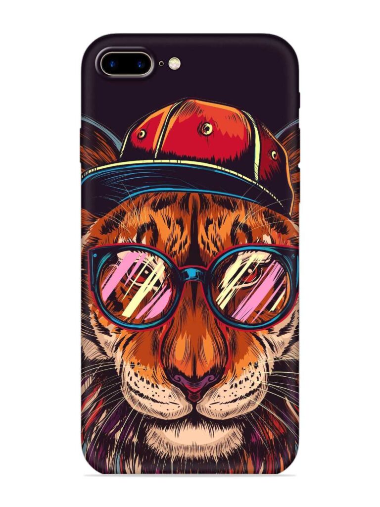 Lion Vector Colorful Soft Silicone Case for Apple Iphone 7 Plus Zapvi