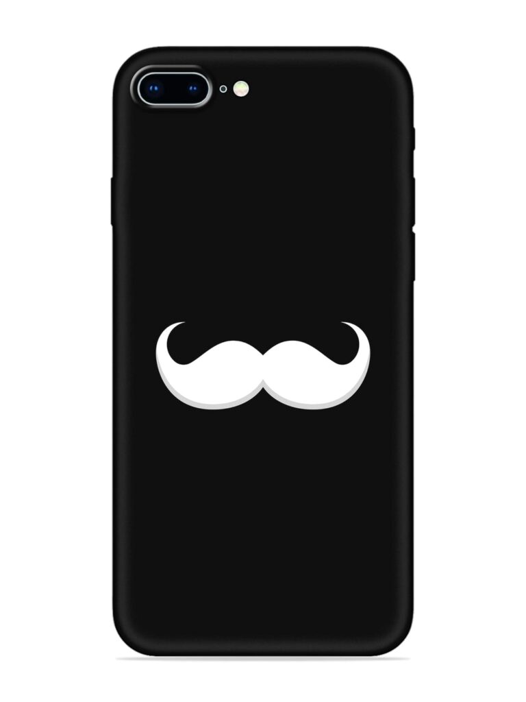 Mustache Vector Soft Silicone Case for Apple Iphone 8 Plus Zapvi