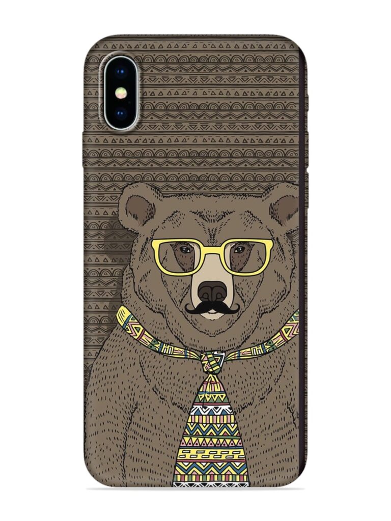 Grizzly Bear Soft Silicone Case for Apple Iphone X Zapvi