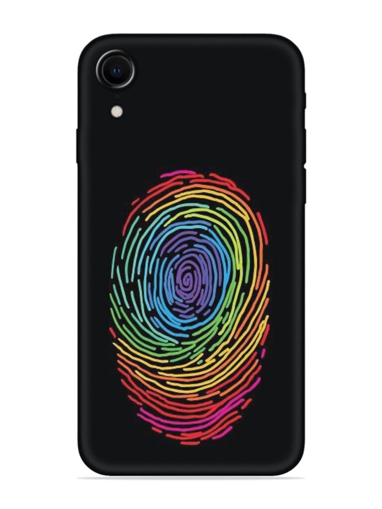 Fingerprint Of Thumb Art Soft Silicone Case for Apple Iphone XR Zapvi