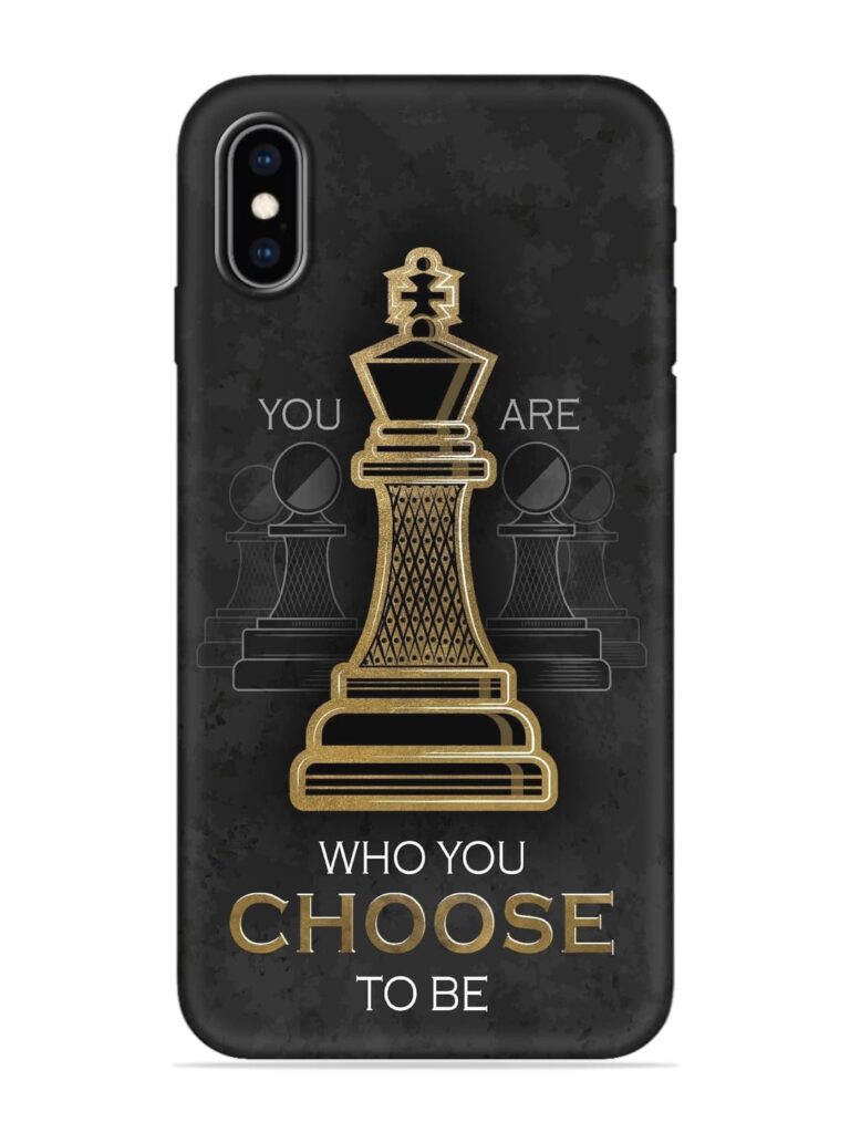 You Are Who Soft Silicone Case for Apple Iphone XS Max Zapvi