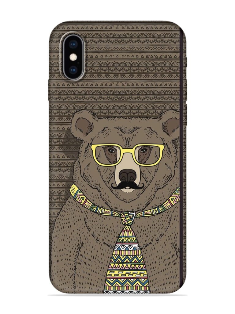 Grizzly Bear Soft Silicone Case for Apple Iphone XS Max Zapvi