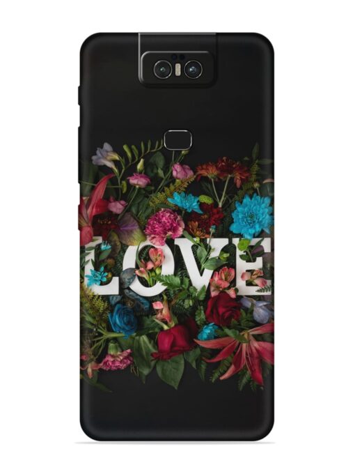 Lover Flower Art Soft Silicone Case for Asus Zenfone 6Z Zapvi