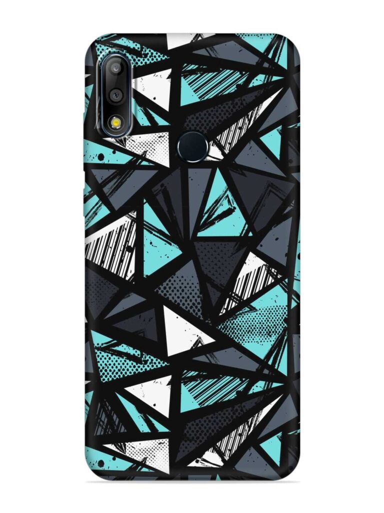 Abstract Seamless Soft Silicone Case for Asus Zenfone Max Pro M2 Zapvi