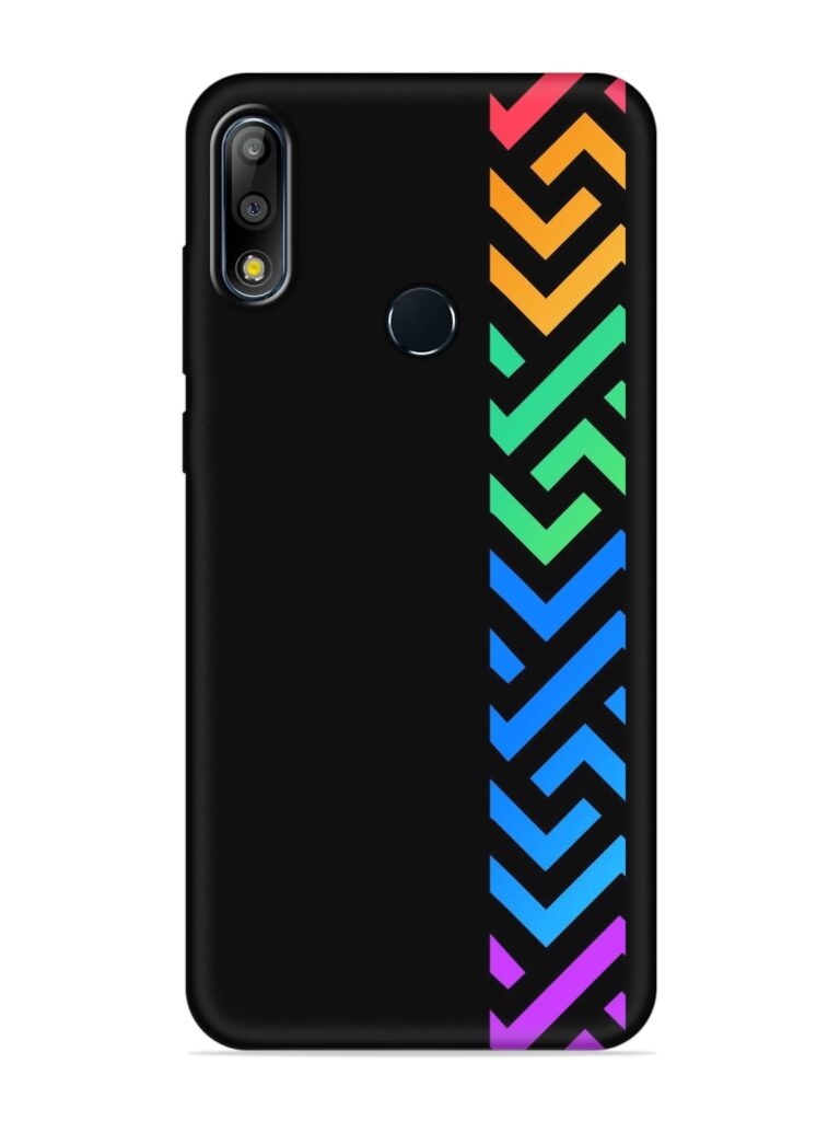 Colorshape Stripes Soft Silicone Case for Asus Zenfone Max Pro M2 Zapvi