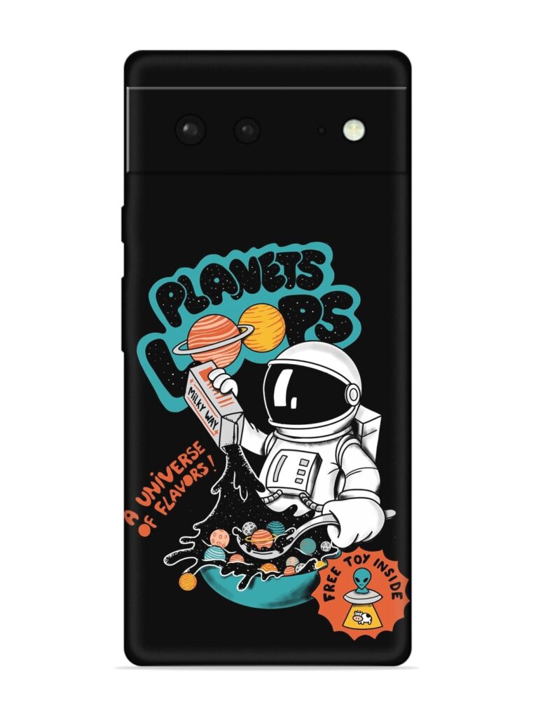 Planets Loop Soft Silicone Case for Google Pixel 6 Zapvi