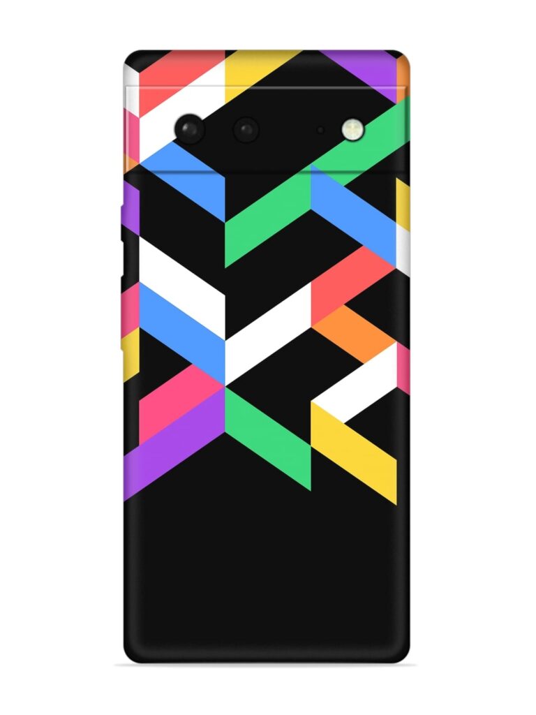 Colorshape Abstarct Soft Silicone Case for Google Pixel 6 Zapvi