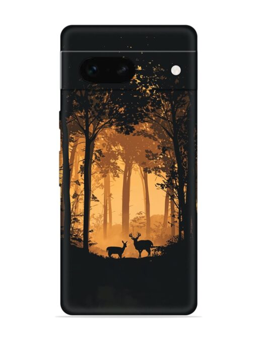 Northern Hardwood Forest Soft Silicone Case for Google Pixel 7 Zapvi
