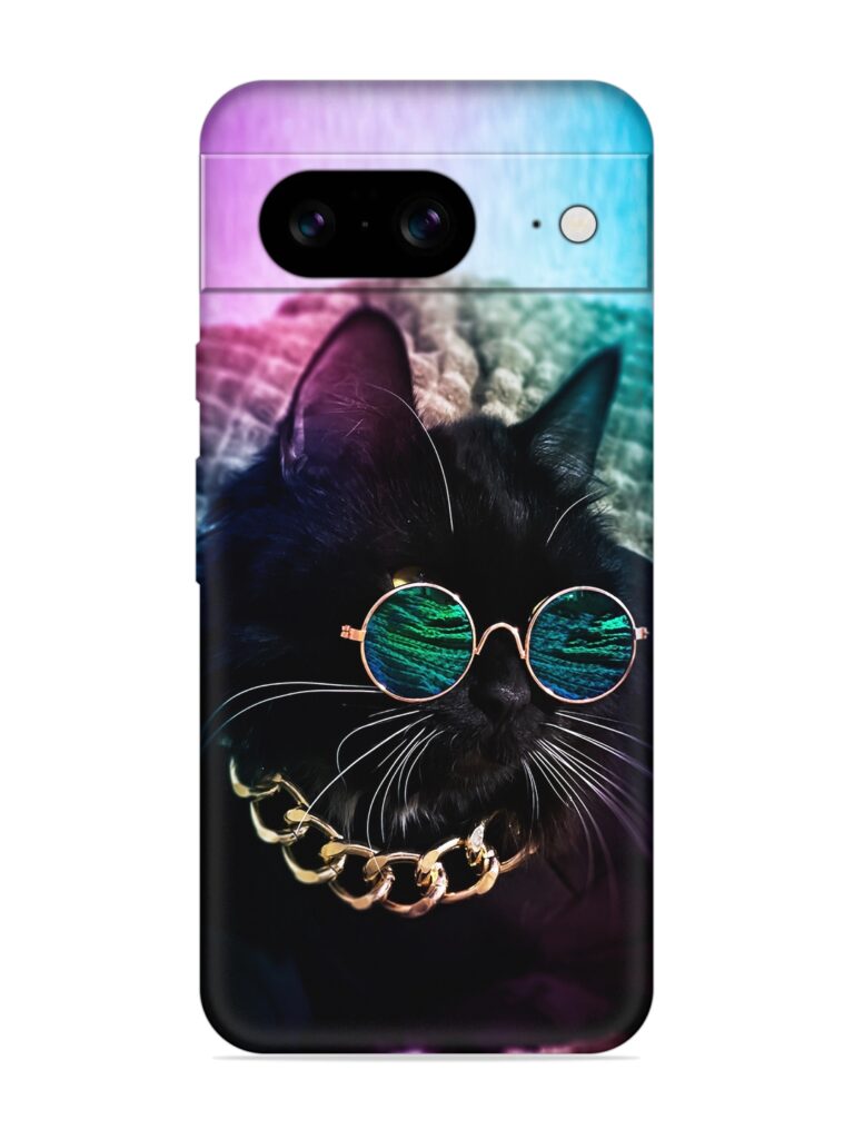 Black Cat Soft Silicone Case for Google Pixel 8 Zapvi