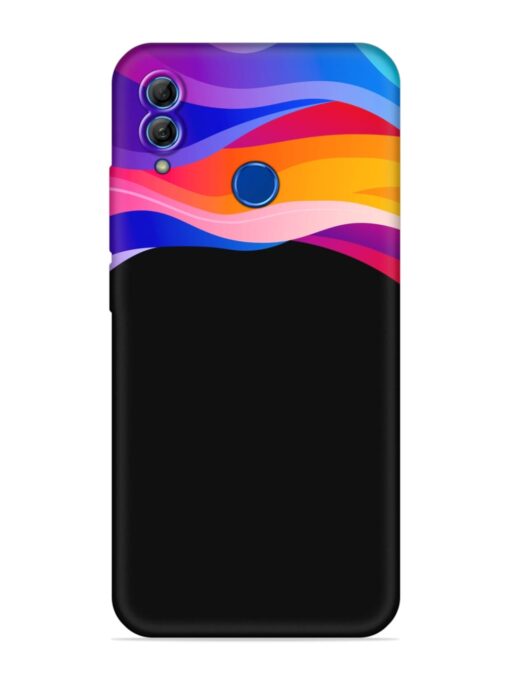 Vertical Abstract Soft Silicone Case for Honor 10 Lite Zapvi