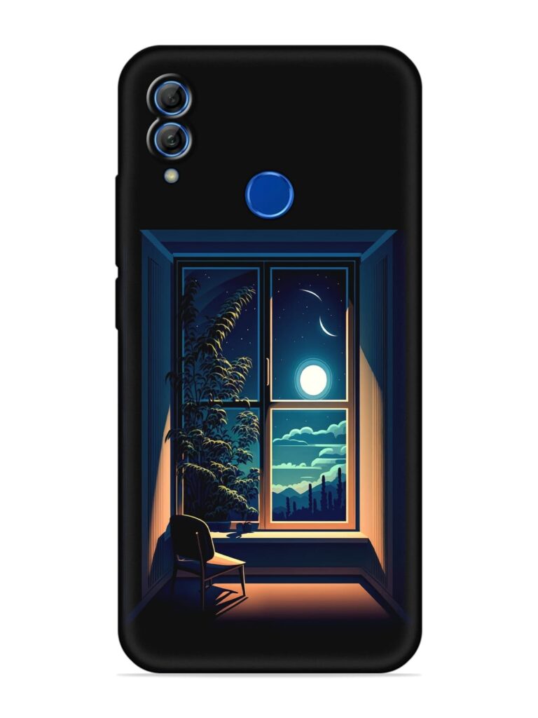 Night View At Window Soft Silicone Case for Honor 10 Lite Zapvi
