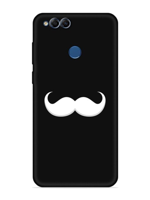 Mustache Vector Soft Silicone Case for Honor 7X Zapvi