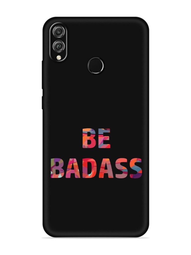 Be Badass Soft Silicone Case for Honor 8X Zapvi
