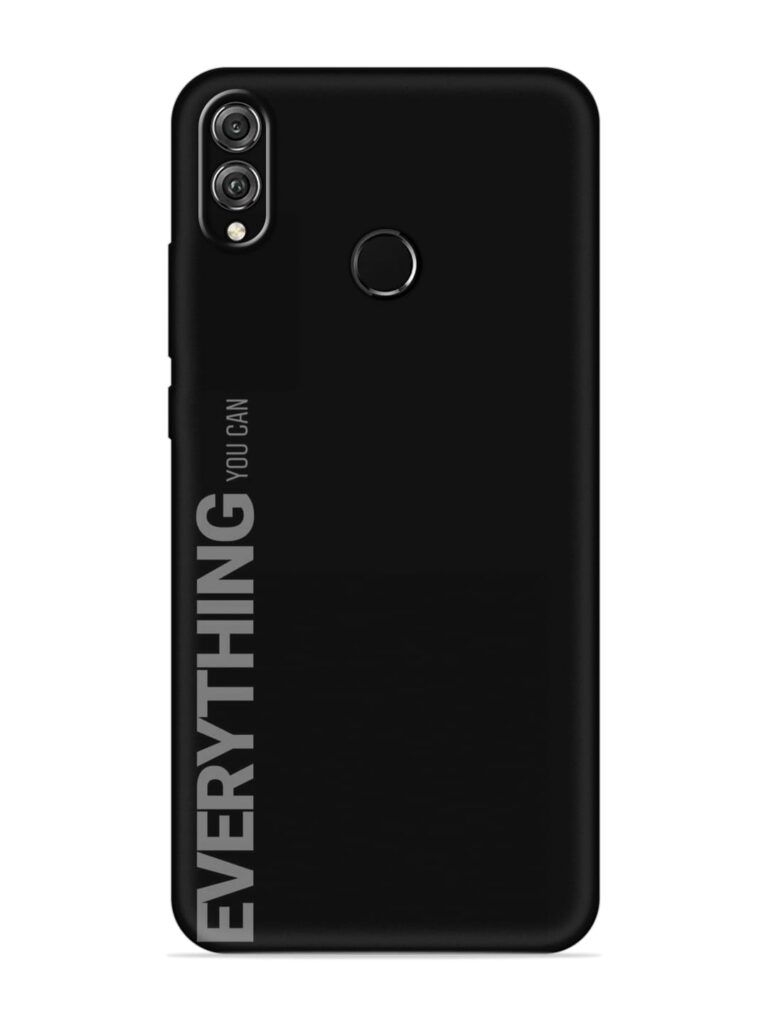 Everything You Can Soft Silicone Case for Honor 8X Zapvi