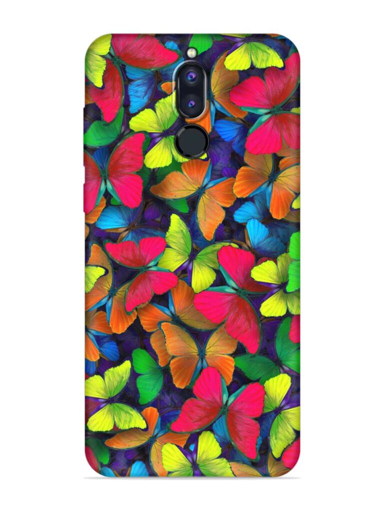 Colors Rainbow Pattern Soft Silicone Case for Honor 9i Zapvi