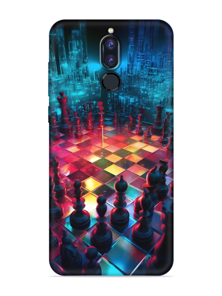 Chess Table Soft Silicone Case for Honor 9i Zapvi
