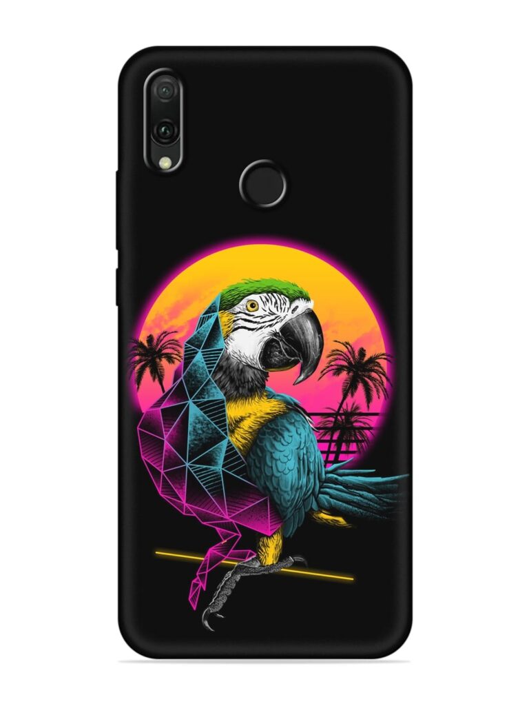 Rad Parrot Soft Silicone Case for Honor Y9 (2019) Zapvi
