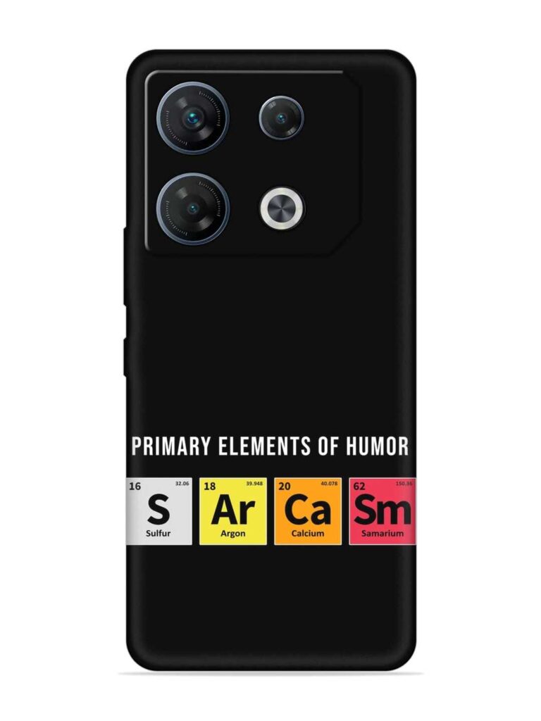Primary Elements Humor Soft Silicone Case for Infinix GT 10 Pro (5G) Zapvi