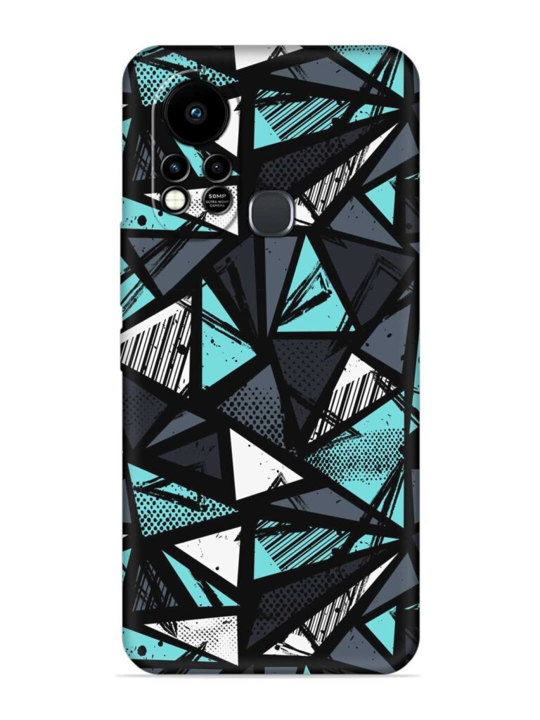 Abstract Seamless Soft Silicone Case for Infinix Hot 11s Zapvi