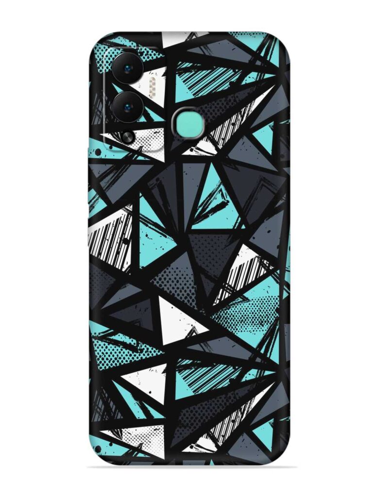 Abstract Seamless Soft Silicone Case for Infinix Hot 12 Play Zapvi
