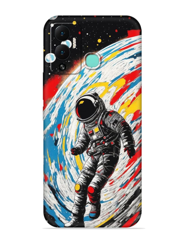 Astronaut Art Soft Silicone Case for Infinix Hot 12 Play Zapvi