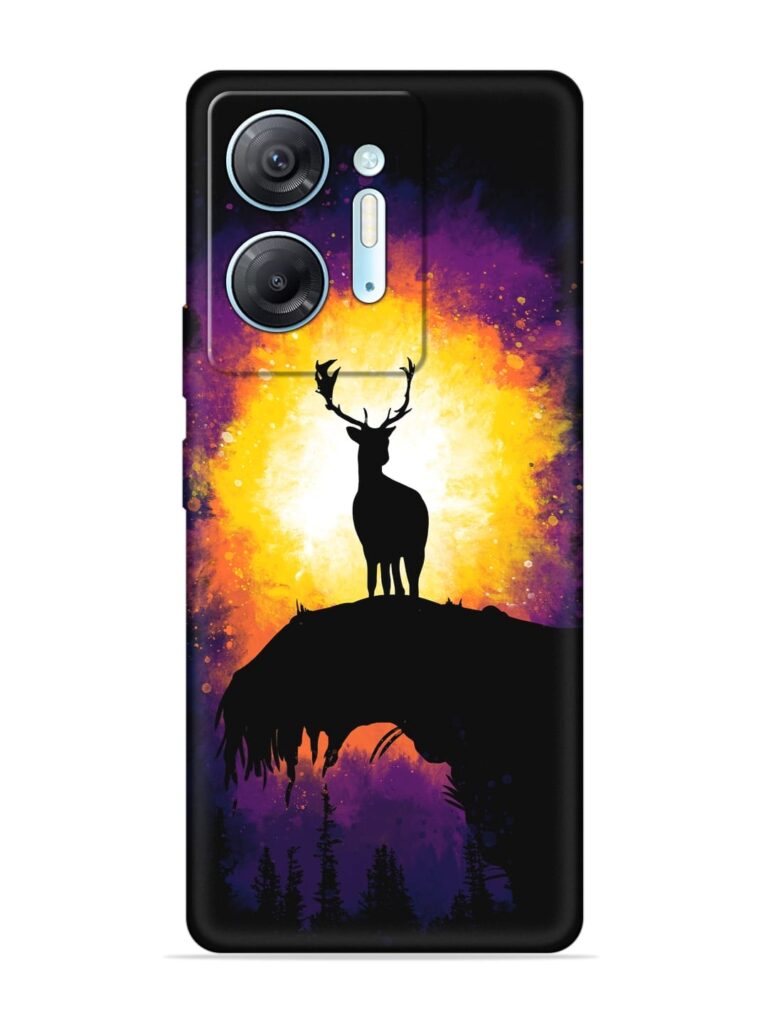 Elk Animal Art Soft Silicone Case for Infinix Hot 30 (5G) Zapvi