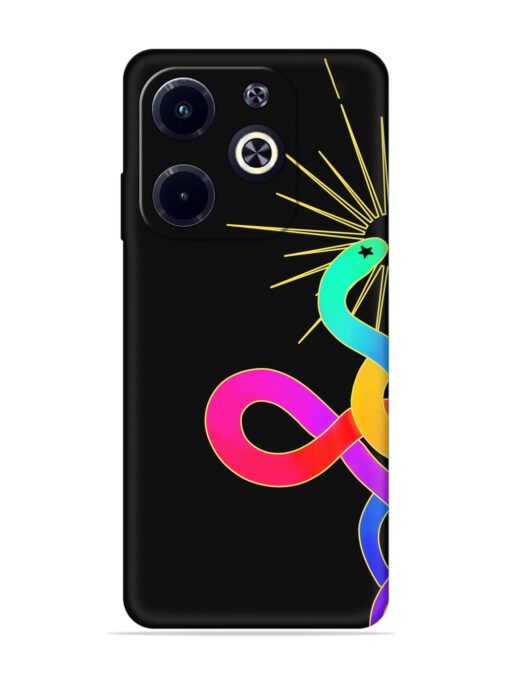 Art Geometric Abstraction Soft Silicone Case for Infinix Hot 40I Zapvi