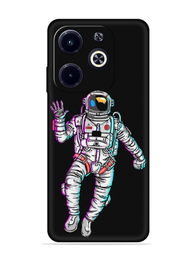 Spaceman Soft Silicone Case for Infinix Hot 40I Zapvi