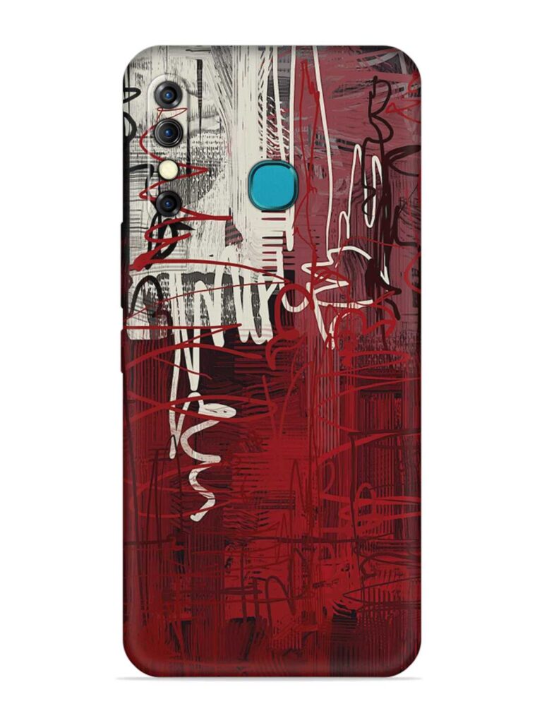 Abstract Background Art Soft Silicone Case for Infinix Hot 8 Zapvi